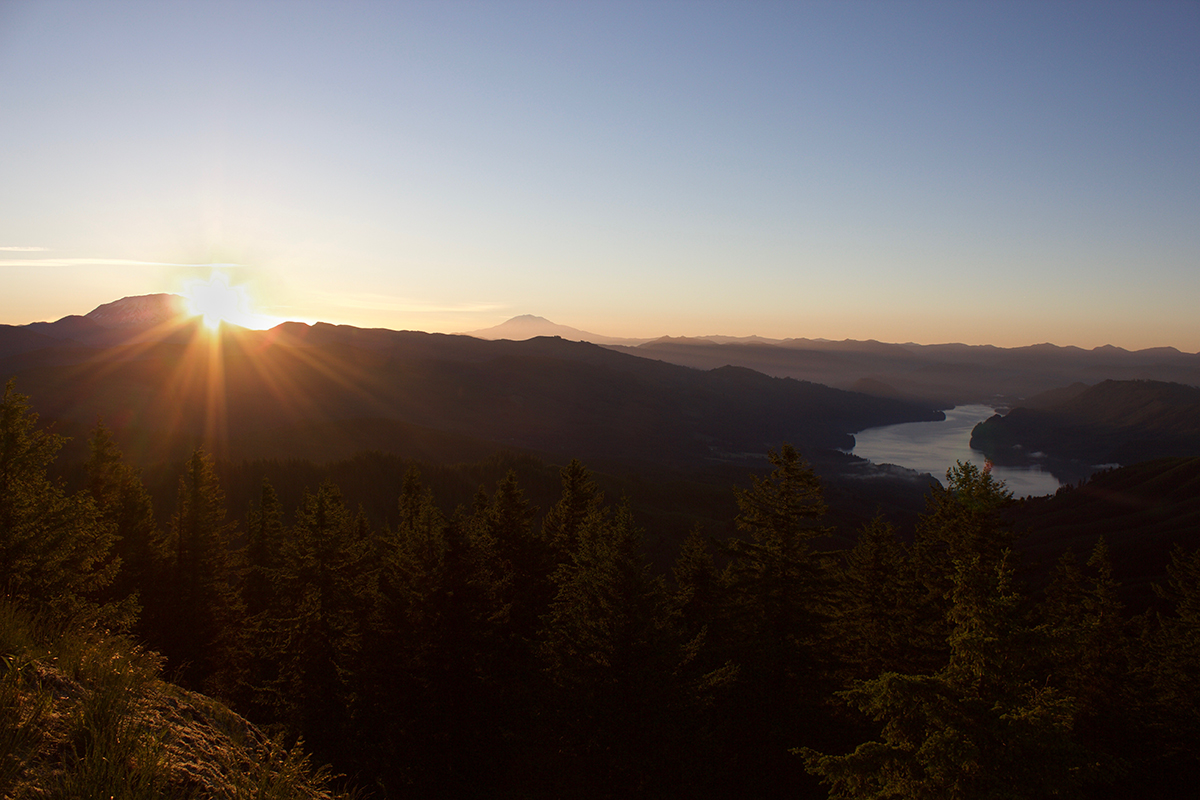 Mount St. Helens Sunrise